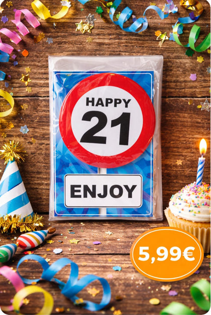 Happy age giftcard&badge