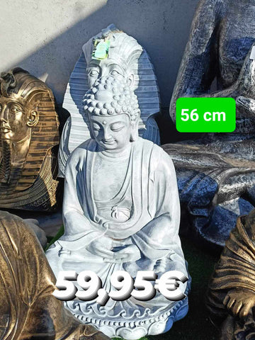 Boeddha lichtgrijs